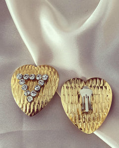 DIAMOND HEART Earrings